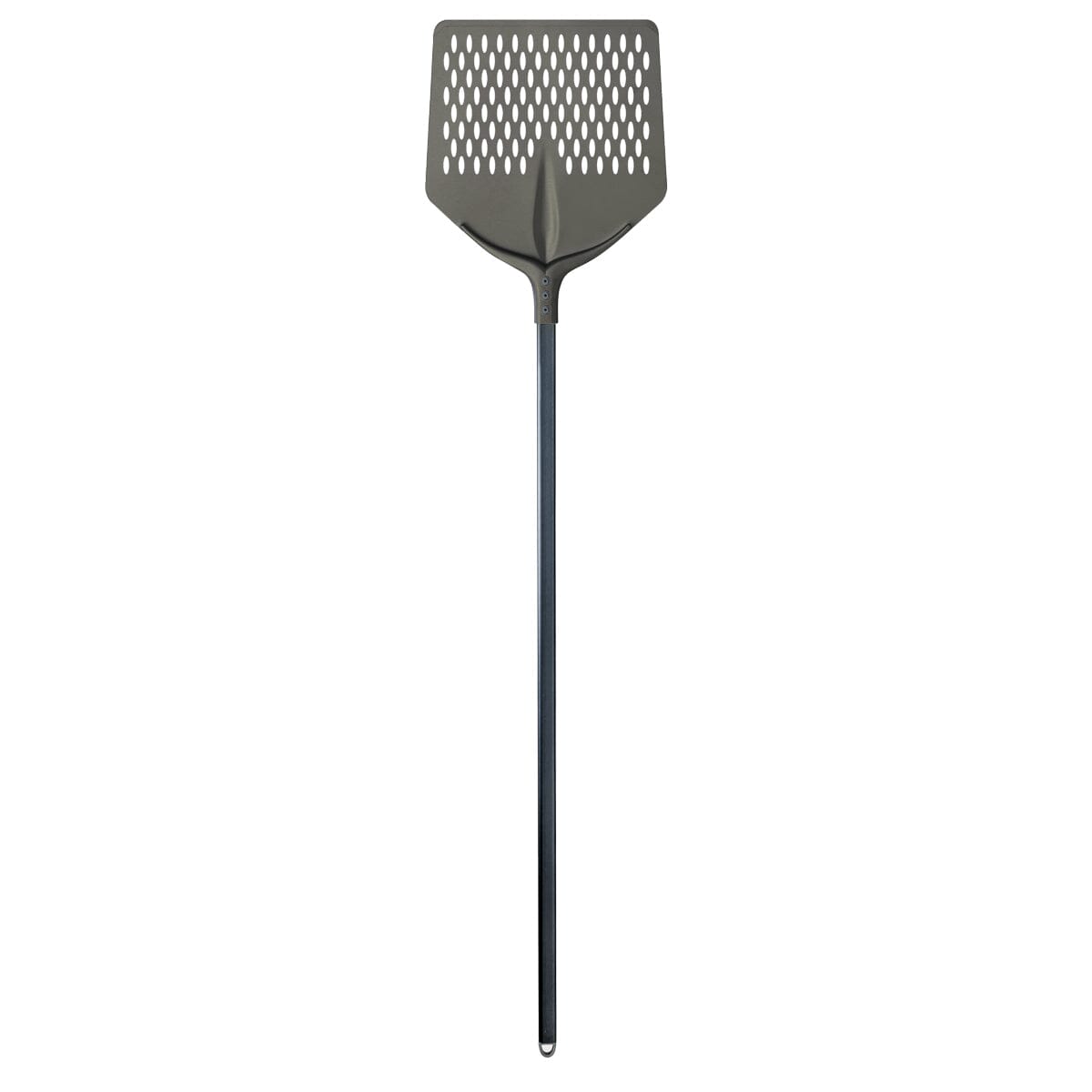 Perforated Tough Pizza Peel - 33cm Square - 60cm Handle - Hard Anodised