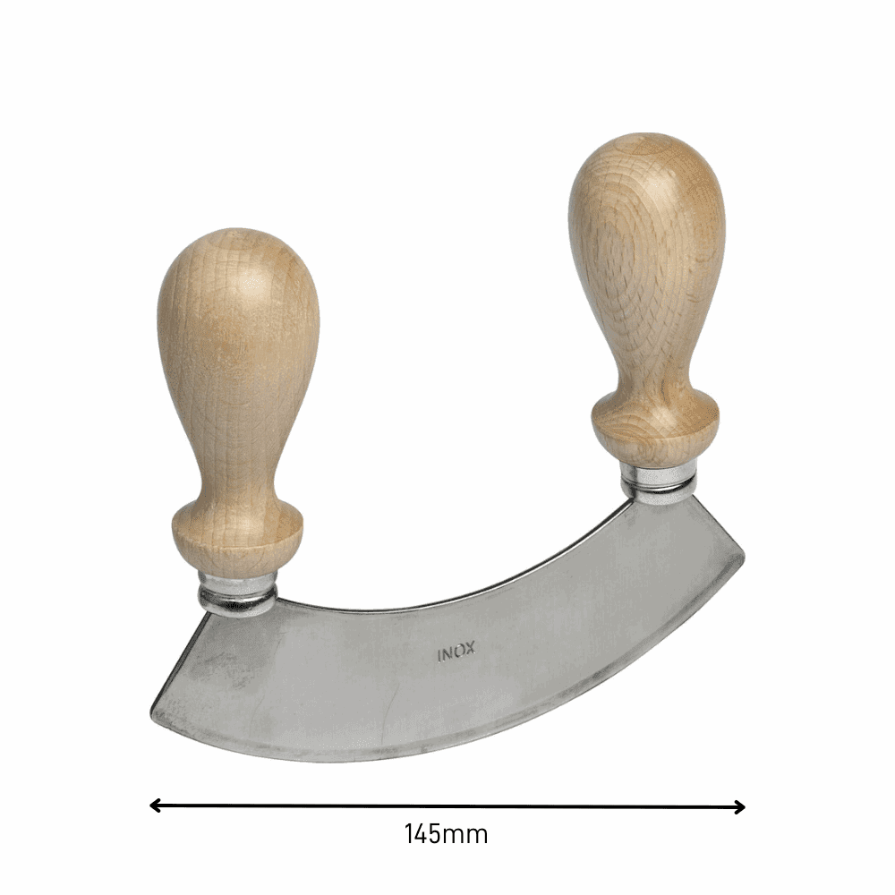 Traditional Italian Mezzaluna Chopper - Small