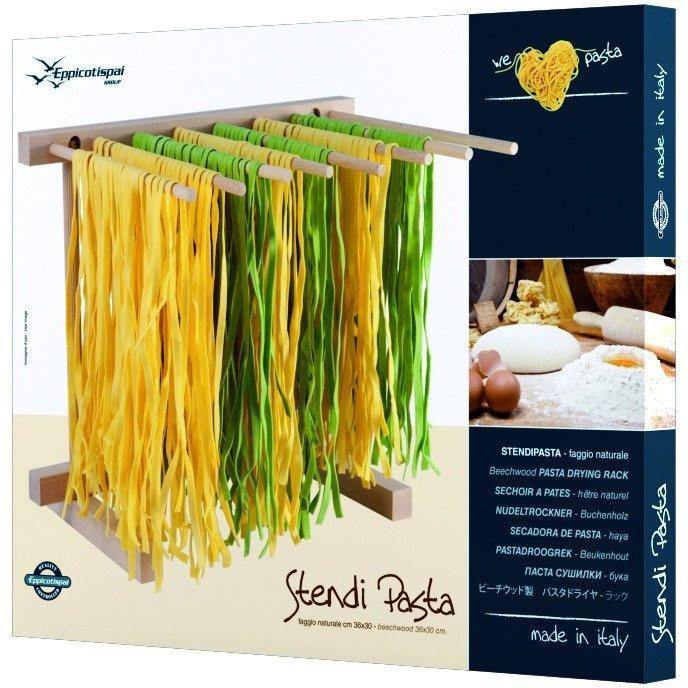 Beechwood Collapsible Pasta Drying Rack - Pasta Kitchen (tutto pasta)