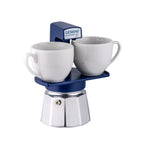 Gemini Express® Special Edition Aluminium Stovetop Moka Pot Set (NOT Induction)