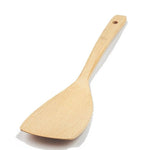 Curved Beechwood Spatulas - Small, Medium and Large
