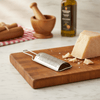 Râpe à fromage à pâte dure incurvée en acier inoxydable