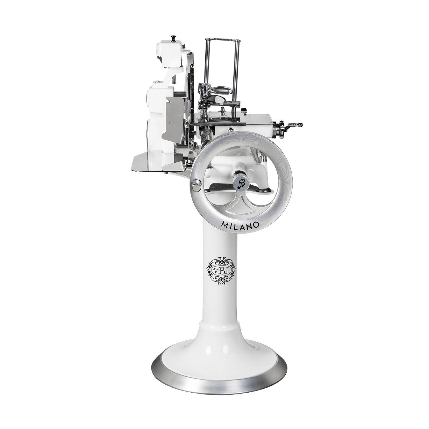  Berkel Volano B114X flywheel slicer on a white background