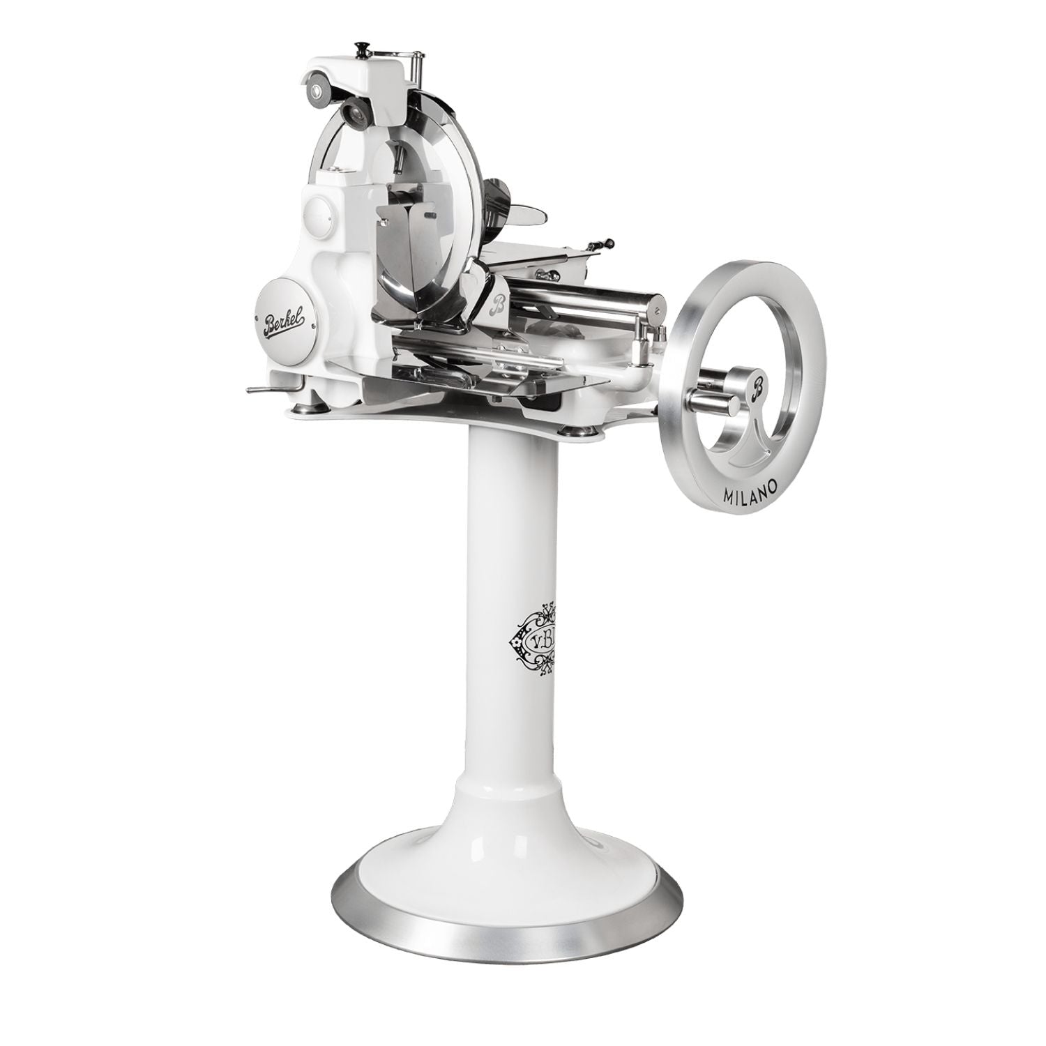  Berkel Volano B114X flywheel slicer on a white background