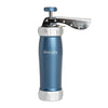 Powder blue biscuit press with Marcato branding
