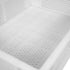 Close-up detail of round perforation on the 30 x 40cm dough tray