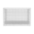 Overhead view of the 60 x 40cm Genus Dei perforated dough tray