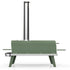 ZiiPa Piana wood-fired pizza oven in Eucalyptus, side view on white background