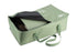 Fontana travel bag for ZiiPa Piana Pizza Oven in Eucalyptus with the zip open showing a Piana oven in Eucalyptus inside