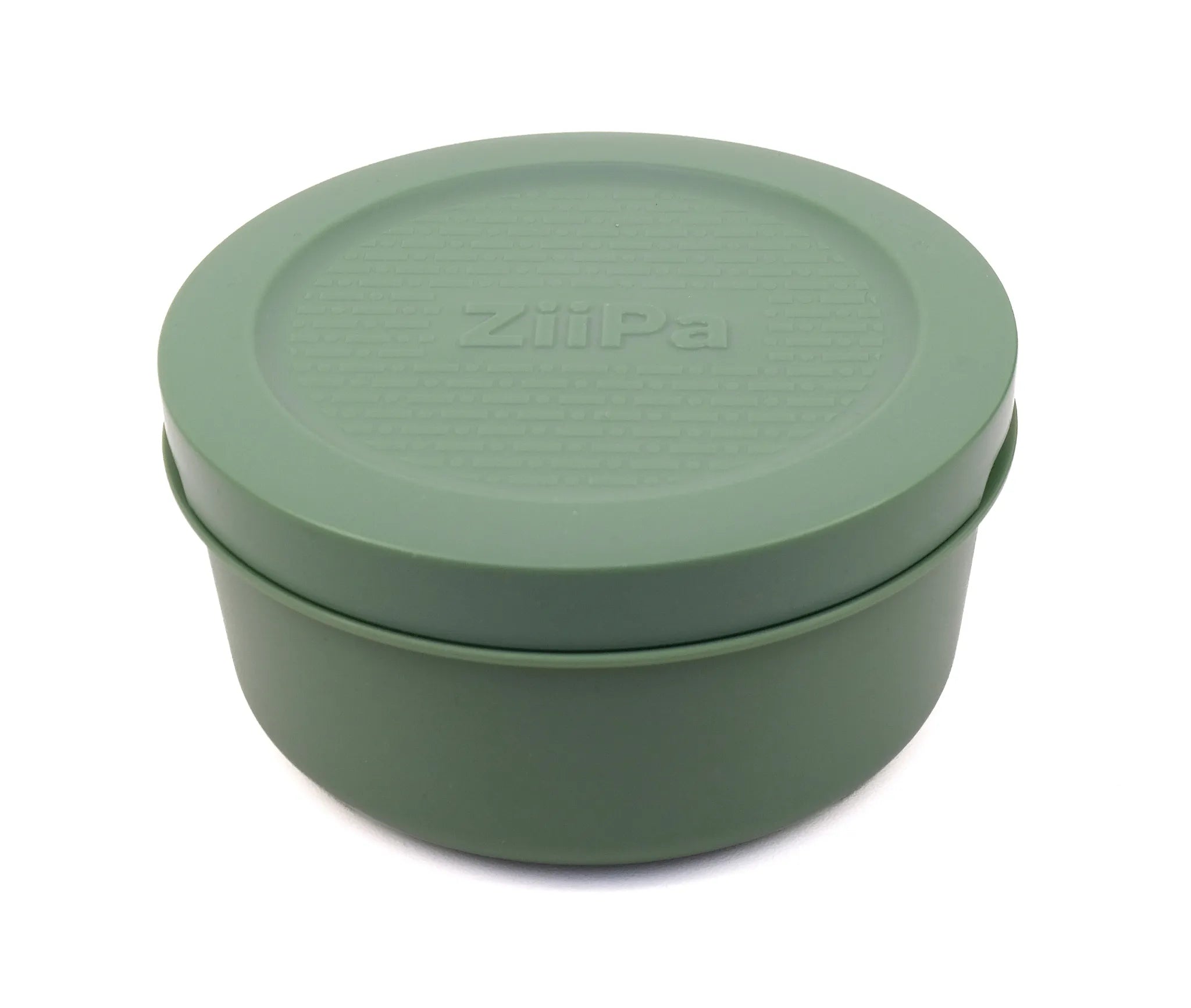 Eucalyptus Spetina dough box with the lid attached on a white background