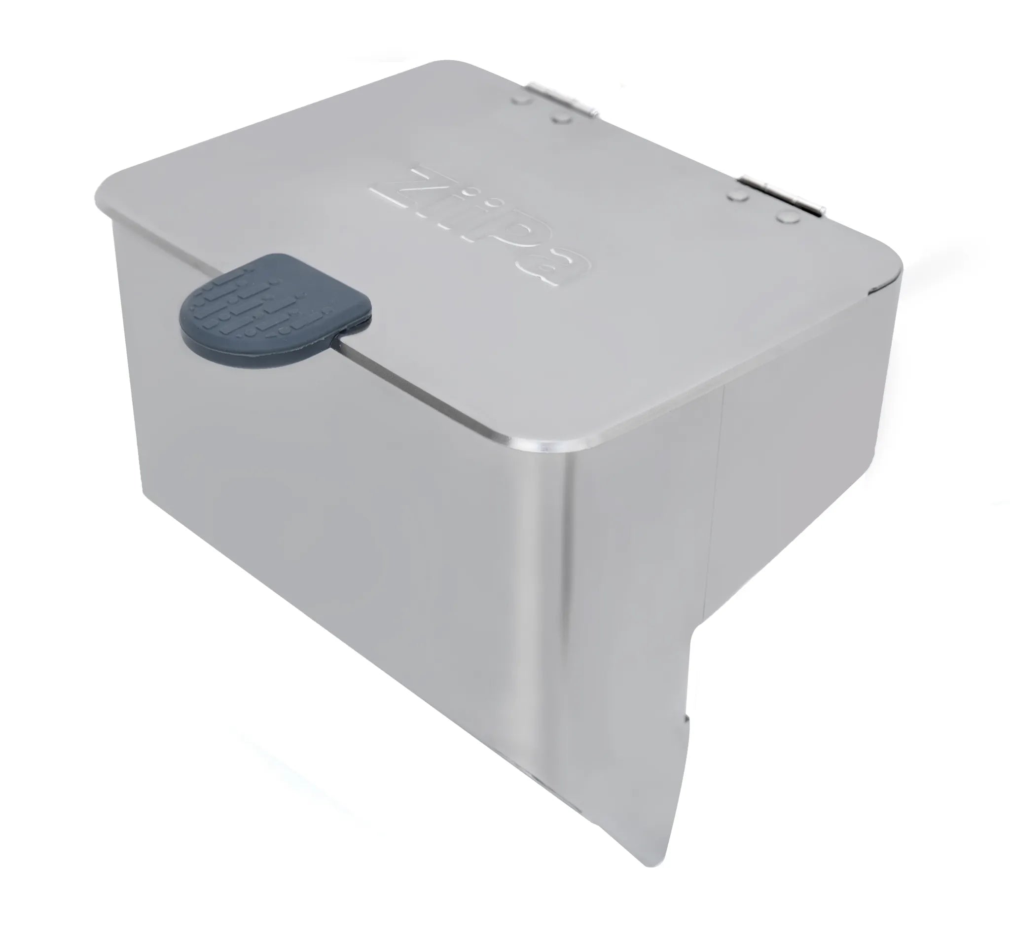 ZiiPa Donato pellet dispenser suitable for Piana Pizza Oven on a white background