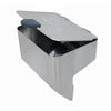 ZiiPa Donato pellet dispenser suitable for Piana Pizza Oven open showing the interior, on a white background