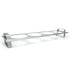 Front view of ZiiPa Tellini pizza topping station on a white background