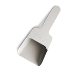 ZiiPa Melfa pellet scoop in Chalk on a white background