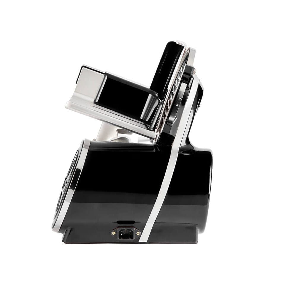 Black Berkel Icon slicer on a white background
