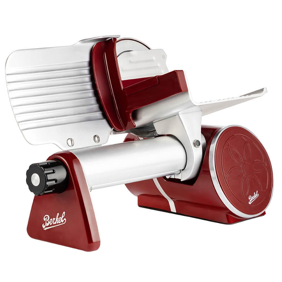 Red Berkel Icon slicer on a white background