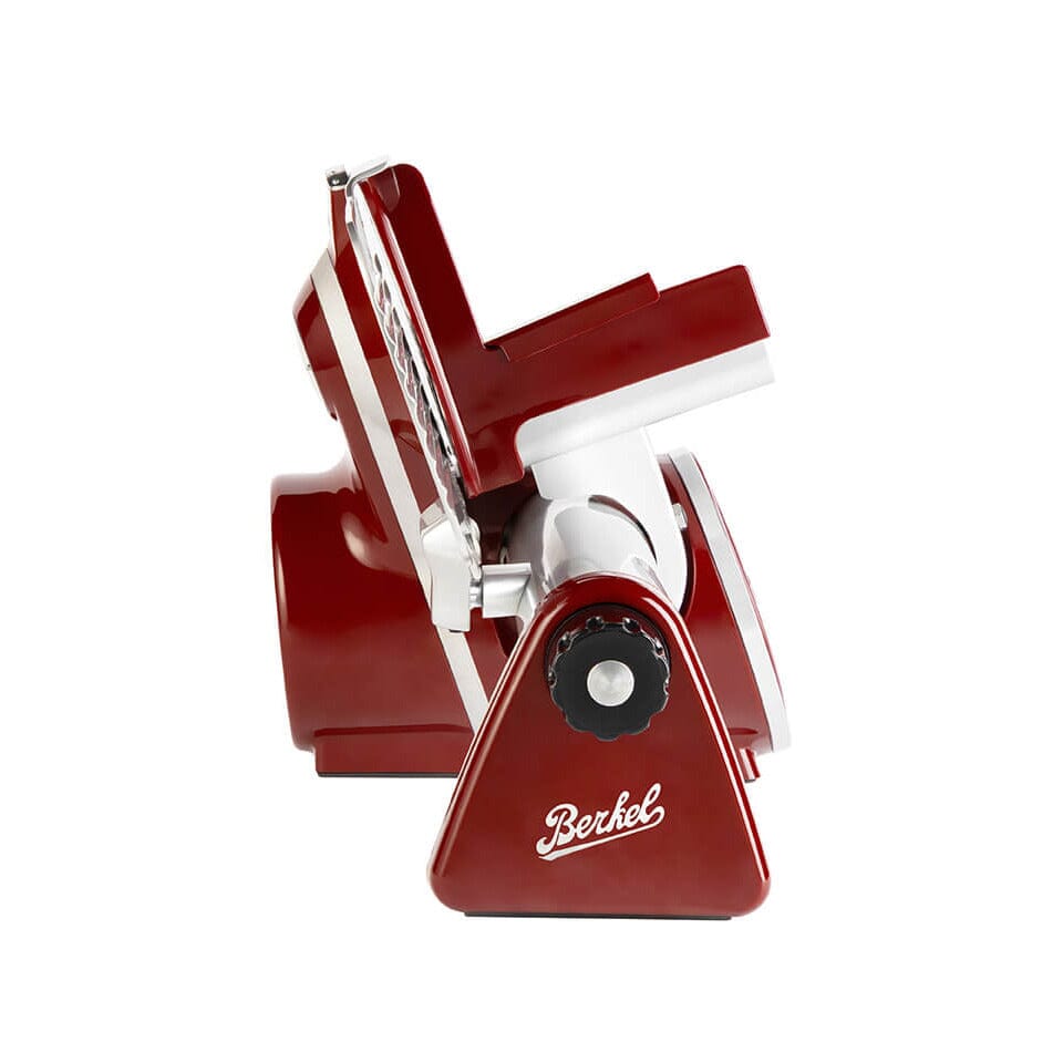 Red Berkel Icon slicer on a white background