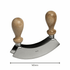 Traditional Italian Mezzaluna Cutter - Double Bladed