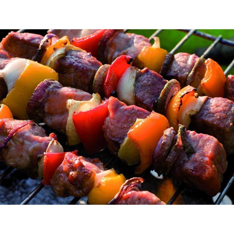 12 Pack of Stainless Steel Flat Skewers - Pasta Kitchen (tutto pasta)
