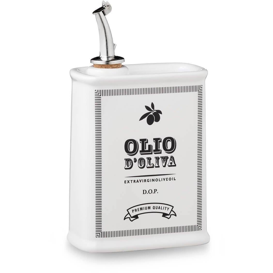 Ceramic Olive Oil Dispenser "Oil Can" Shape - Pasta Kitchen (tutto pasta)