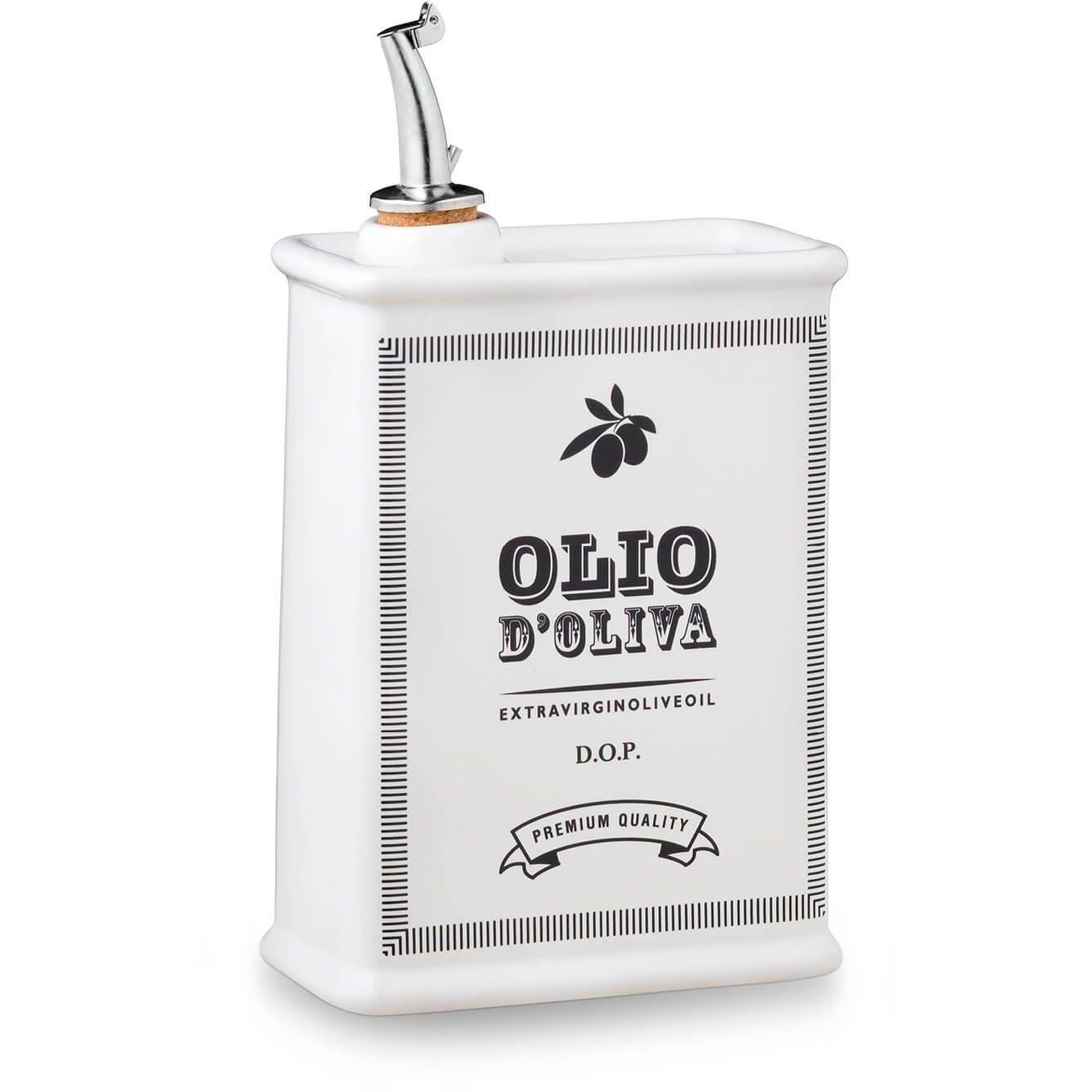 Ceramic Olive Oil Dispenser "Oil Can" Shape - Pasta Kitchen (tutto pasta)