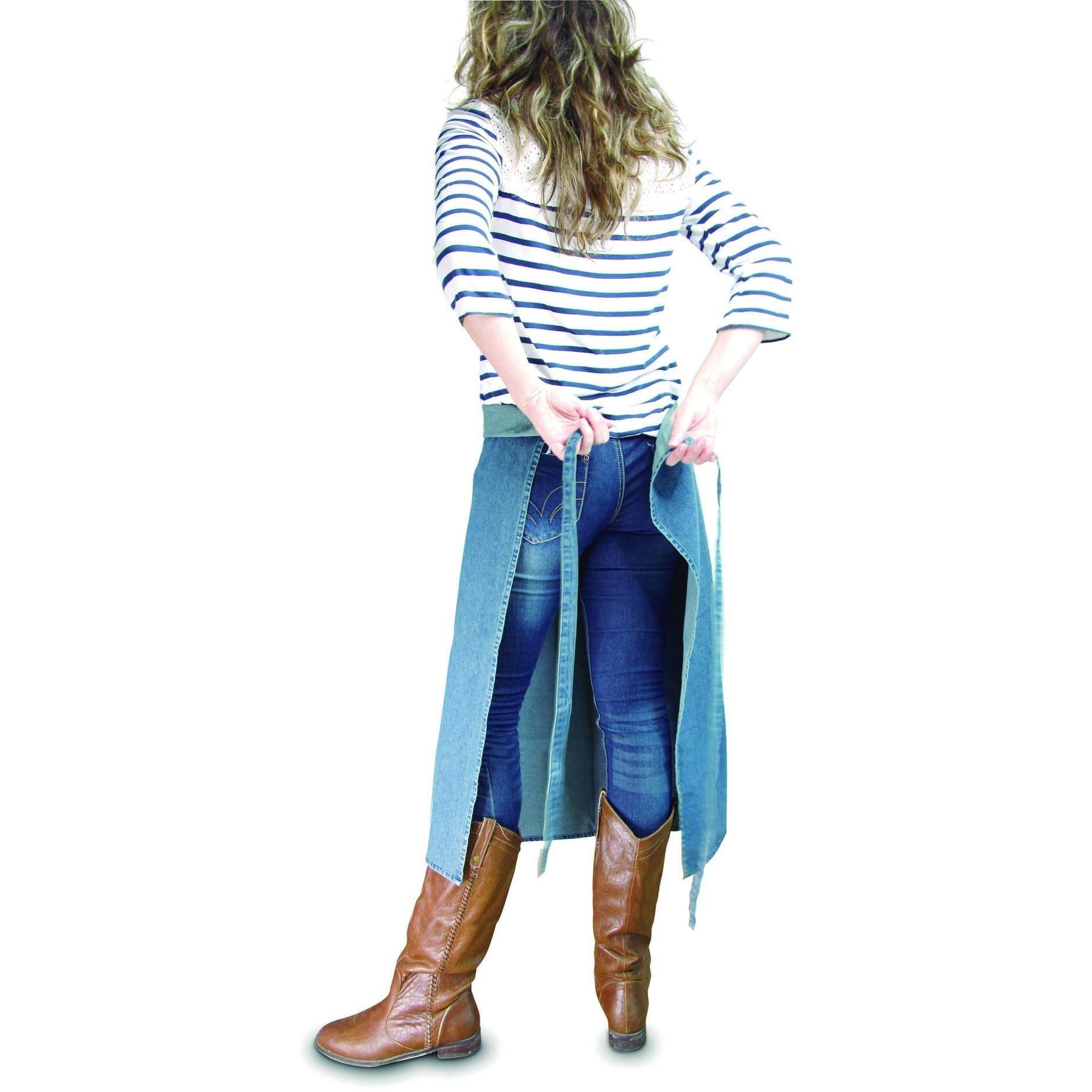 Jeans Half Apron from Pulltex - Pasta Kitchen (tutto pasta)