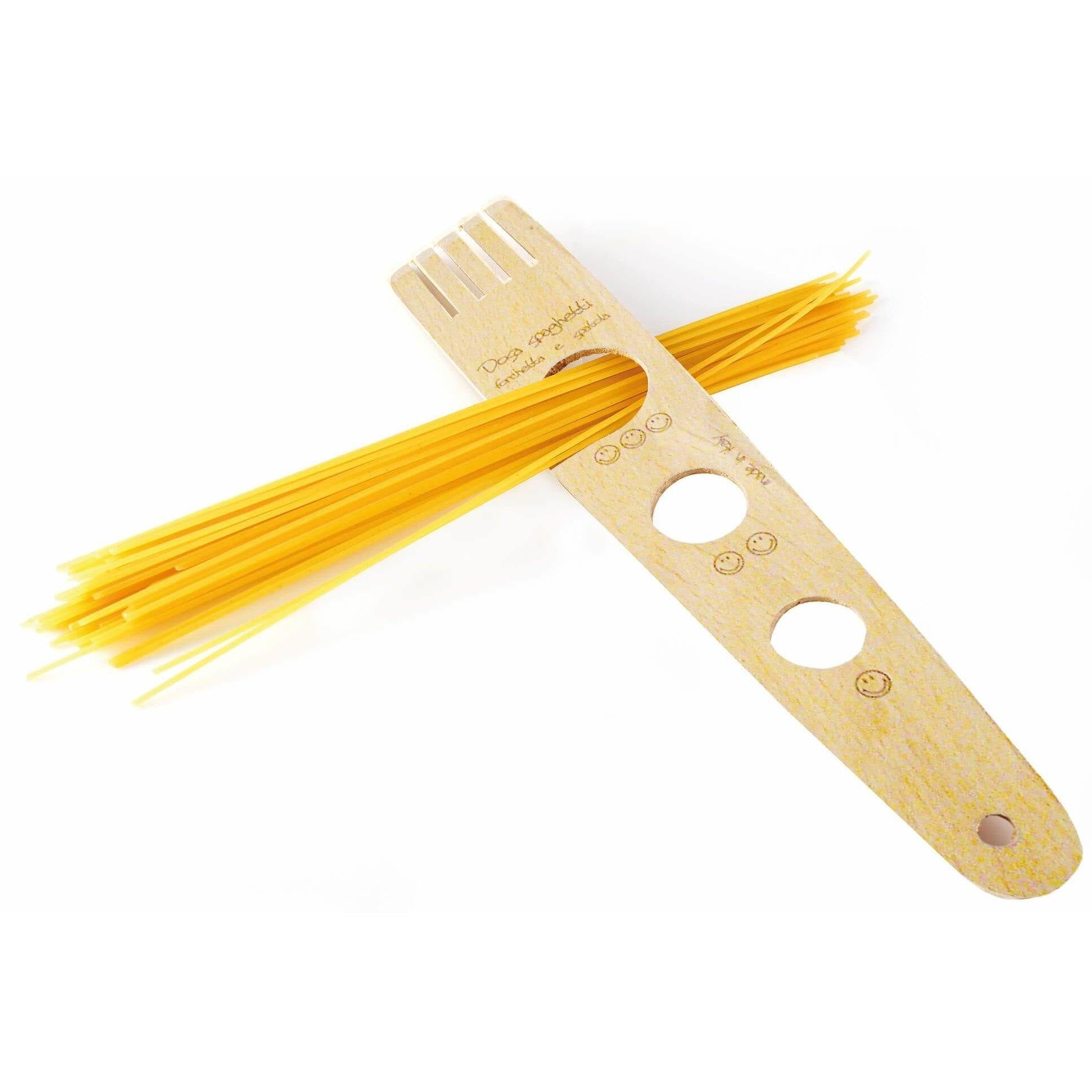 Natural Beechwood Spaghetti Serving Measure - Pasta Kitchen (tutto pasta)