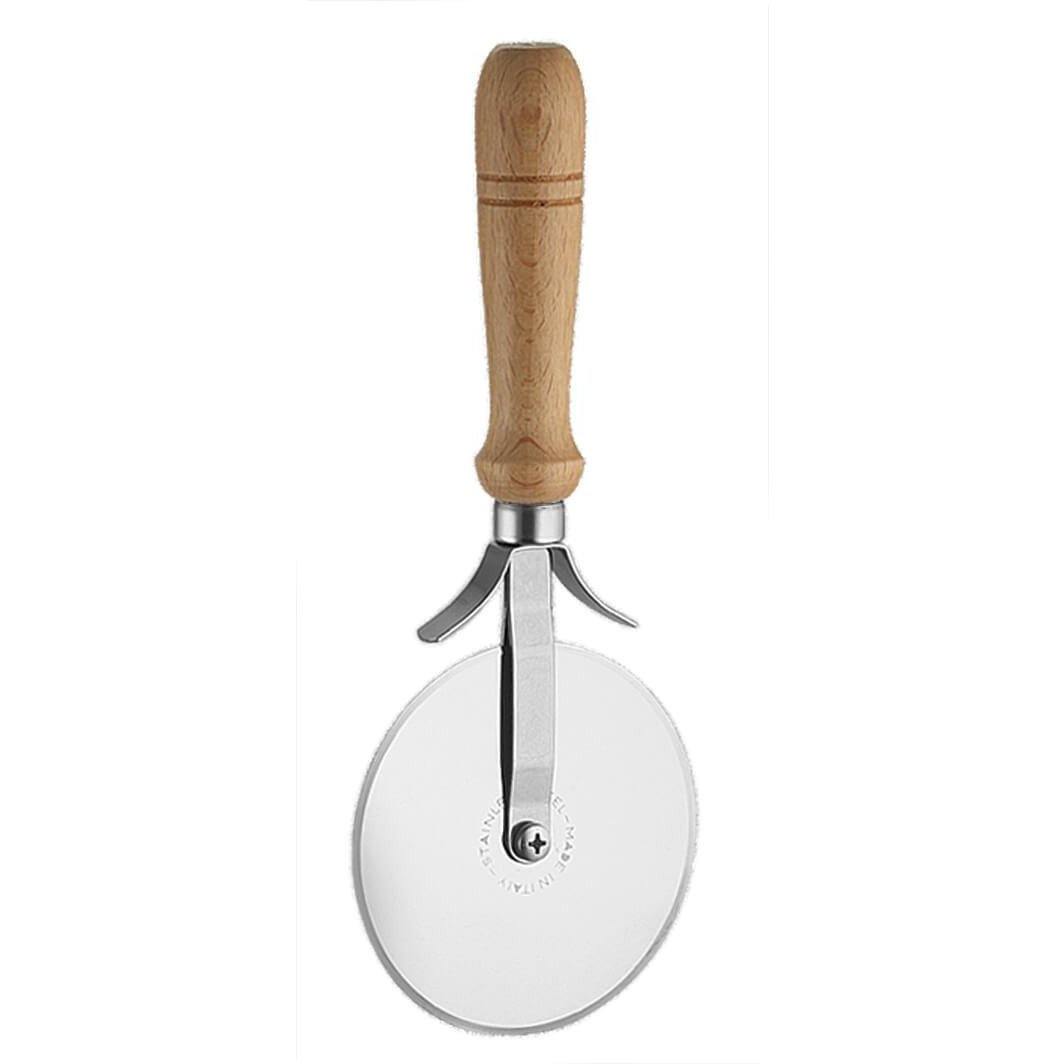 Pizza Cutter With Wooden Handle - Pasta Kitchen (tutto pasta)