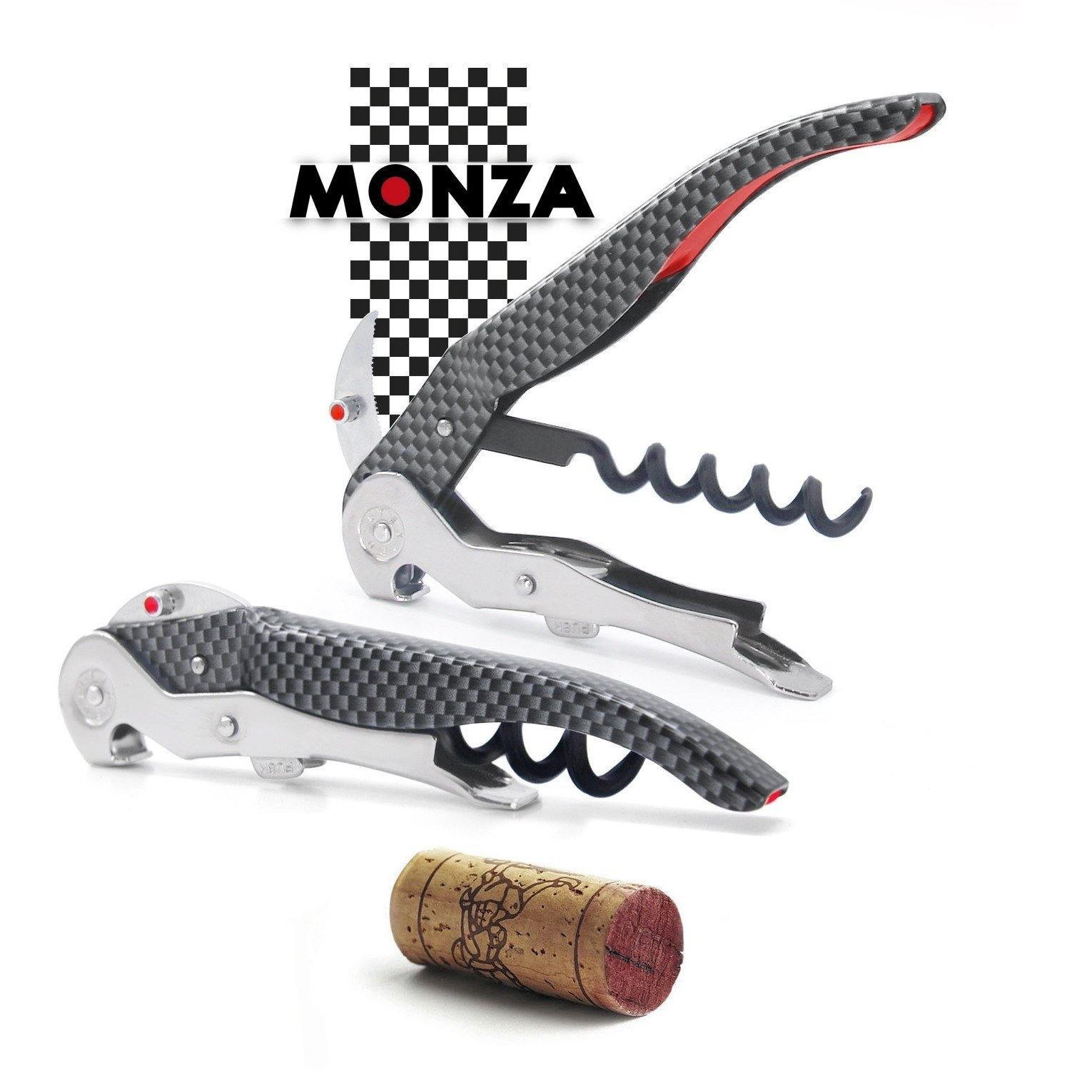 Pulltex Clickcut Monza Carbon Fibre Style Corkscrew - Pasta Kitchen (tutto pasta)