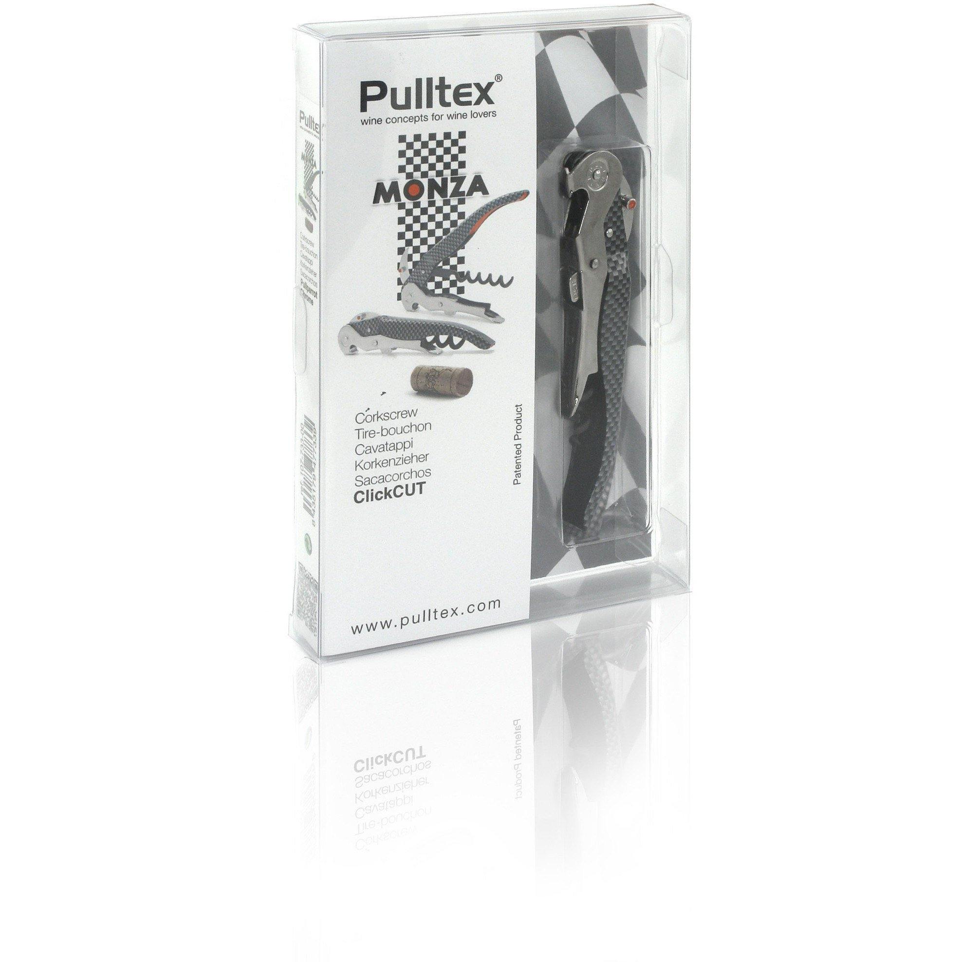 Pulltex Clickcut Monza Carbon Fibre Style Corkscrew - Pasta Kitchen (tutto pasta)